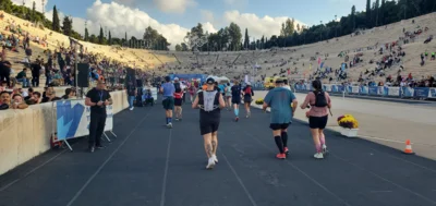 Das Stadion ist erreicht 
