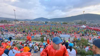 Gewusel vor dem Start 