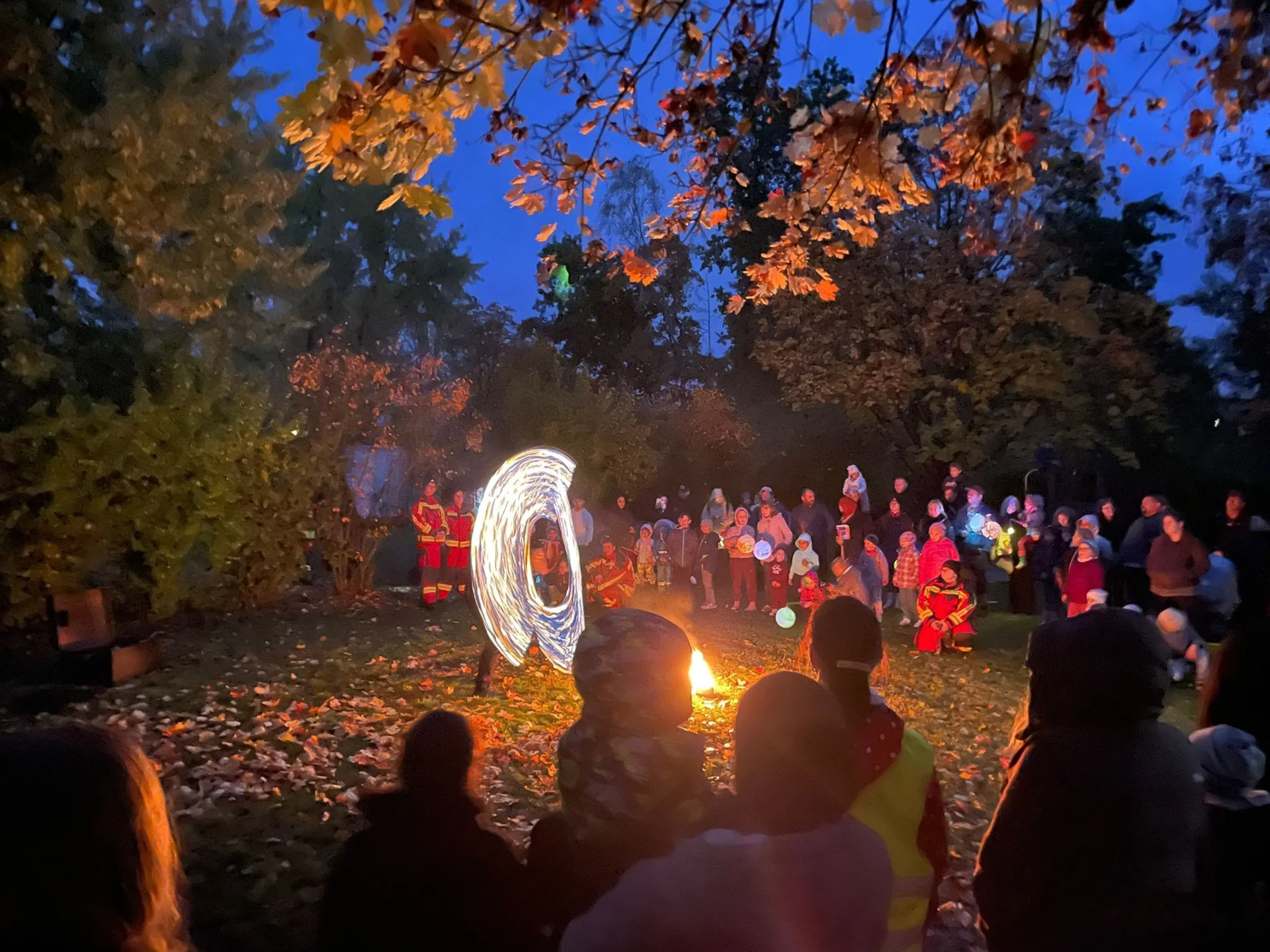 Bild: Feuershow