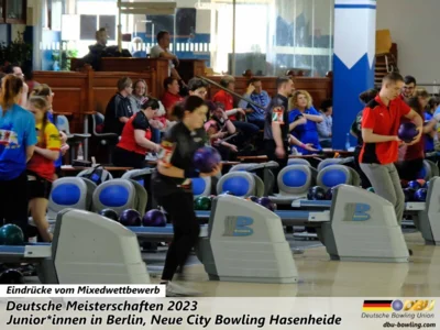 Foto des Albums: Fotoalbum von den Deutschen Meisterschaften 2023 der Juniorinnen & Junioren (U23) in Berlin, Neue City Bowling Hasenheide