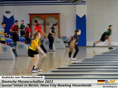 Foto des Albums: Fotoalbum von den Deutschen Meisterschaften 2023 der Juniorinnen & Junioren (U23) in Berlin, Neue City Bowling Hasenheide