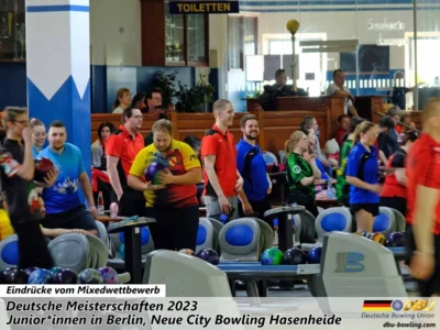 Foto des Albums: Fotoalbum von den Deutschen Meisterschaften 2023 der Juniorinnen & Junioren (U23) in Berlin, Neue City Bowling Hasenheide