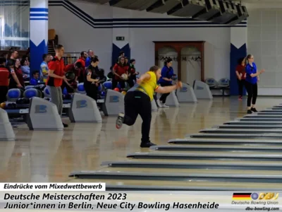 Foto des Albums: Fotoalbum von den Deutschen Meisterschaften 2023 der Juniorinnen & Junioren (U23) in Berlin, Neue City Bowling Hasenheide