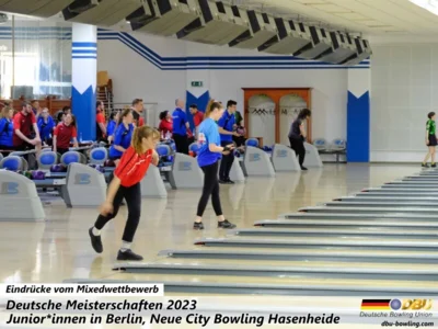 Foto des Albums: Fotoalbum von den Deutschen Meisterschaften 2023 der Juniorinnen & Junioren (U23) in Berlin, Neue City Bowling Hasenheide