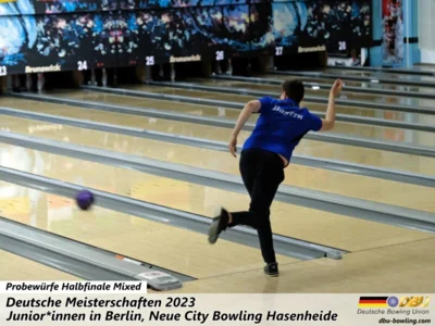 Foto des Albums: Fotoalbum von den Deutschen Meisterschaften 2023 der Juniorinnen & Junioren (U23) in Berlin, Neue City Bowling Hasenheide
