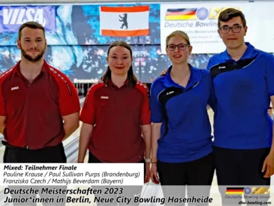 Foto des Albums: Fotoalbum von den Deutschen Meisterschaften 2023 der Juniorinnen & Junioren (U23) in Berlin, Neue City Bowling Hasenheide