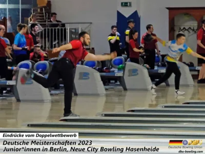 Foto des Albums: Fotoalbum von den Deutschen Meisterschaften 2023 der Juniorinnen & Junioren (U23) in Berlin, Neue City Bowling Hasenheide