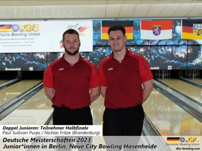 Foto des Albums: Fotoalbum von den Deutschen Meisterschaften 2023 der Juniorinnen & Junioren (U23) in Berlin, Neue City Bowling Hasenheide