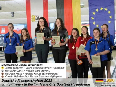 Foto des Albums: Fotoalbum von den Deutschen Meisterschaften 2023 der Juniorinnen & Junioren (U23) in Berlin, Neue City Bowling Hasenheide