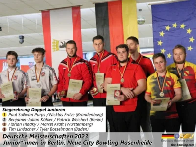Foto des Albums: Fotoalbum von den Deutschen Meisterschaften 2023 der Juniorinnen & Junioren (U23) in Berlin, Neue City Bowling Hasenheide
