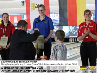 Foto des Albums: Fotoalbum von den Deutschen Meisterschaften 2023 der Juniorinnen & Junioren (U23) in Berlin, Neue City Bowling Hasenheide