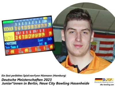Foto des Albums: Fotoalbum von den Deutschen Meisterschaften 2023 der Juniorinnen & Junioren (U23) in Berlin, Neue City Bowling Hasenheide