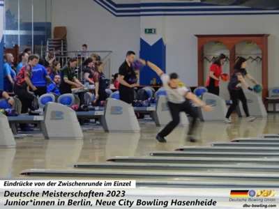 Foto des Albums: Fotoalbum von den Deutschen Meisterschaften 2023 der Juniorinnen & Junioren (U23) in Berlin, Neue City Bowling Hasenheide