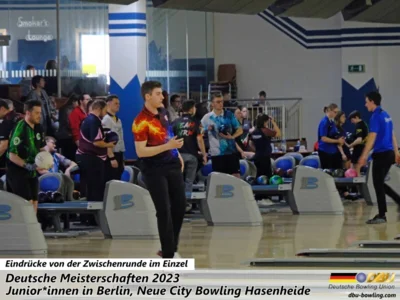 Foto des Albums: Fotoalbum von den Deutschen Meisterschaften 2023 der Juniorinnen & Junioren (U23) in Berlin, Neue City Bowling Hasenheide