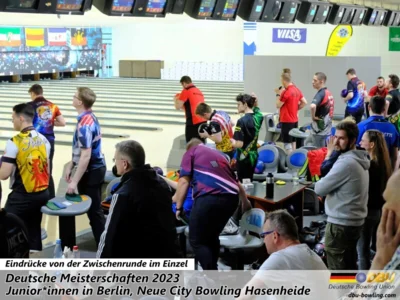 Foto des Albums: Fotoalbum von den Deutschen Meisterschaften 2023 der Juniorinnen & Junioren (U23) in Berlin, Neue City Bowling Hasenheide