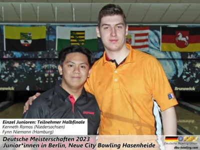Foto des Albums: Fotoalbum von den Deutschen Meisterschaften 2023 der Juniorinnen & Junioren (U23) in Berlin, Neue City Bowling Hasenheide
