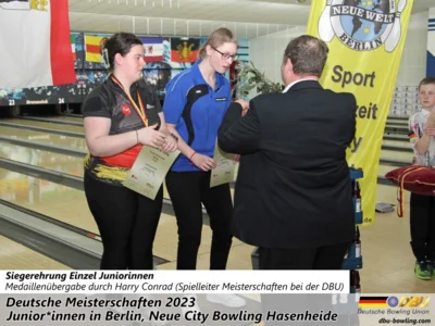 Foto des Albums: Fotoalbum von den Deutschen Meisterschaften 2023 der Juniorinnen & Junioren (U23) in Berlin, Neue City Bowling Hasenheide
