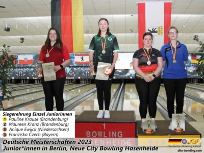 Foto des Albums: Fotoalbum von den Deutschen Meisterschaften 2023 der Juniorinnen & Junioren (U23) in Berlin, Neue City Bowling Hasenheide