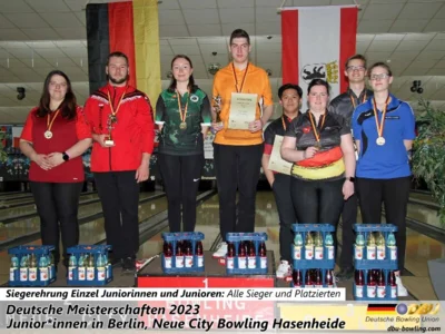 Foto des Albums: Fotoalbum von den Deutschen Meisterschaften 2023 der Juniorinnen & Junioren (U23) in Berlin, Neue City Bowling Hasenheide