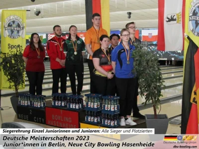 Foto des Albums: Fotoalbum von den Deutschen Meisterschaften 2023 der Juniorinnen & Junioren (U23) in Berlin, Neue City Bowling Hasenheide