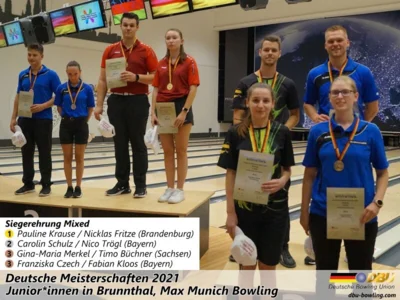 Foto des Albums: Fotoalbum von den Deutschen Meisterschaften 2021 der Juniorinnen & Junioren (U23) in Brunnthal, Max Munich Bowling