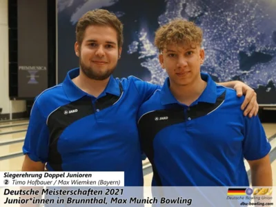 Foto des Albums: Fotoalbum von den Deutschen Meisterschaften 2021 der Juniorinnen & Junioren (U23) in Brunnthal, Max Munich Bowling