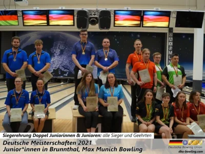 Foto des Albums: Fotoalbum von den Deutschen Meisterschaften 2021 der Juniorinnen & Junioren (U23) in Brunnthal, Max Munich Bowling