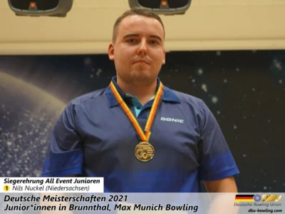 Foto des Albums: Fotoalbum von den Deutschen Meisterschaften 2021 der Juniorinnen & Junioren (U23) in Brunnthal, Max Munich Bowling