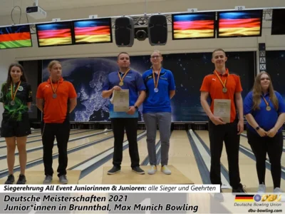 Foto des Albums: Fotoalbum von den Deutschen Meisterschaften 2021 der Juniorinnen & Junioren (U23) in Brunnthal, Max Munich Bowling
