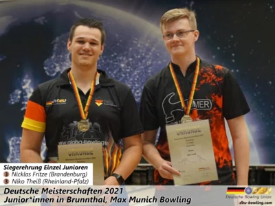 Foto des Albums: Fotoalbum von den Deutschen Meisterschaften 2021 der Juniorinnen & Junioren (U23) in Brunnthal, Max Munich Bowling
