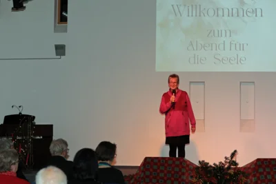 Herzlich Willkommen zum 'Abend f&uuml;r die Seele'  (Bild vergr&ouml;&szlig;ern)