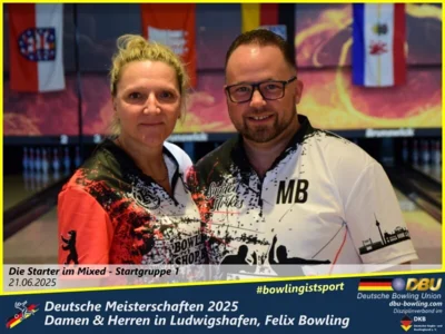 Foto des Albums: Fotoalbum 1 von den Deutschen Meisterschaften 2025 der Damen & Herren in Ludwigshafen, Felix Bowling