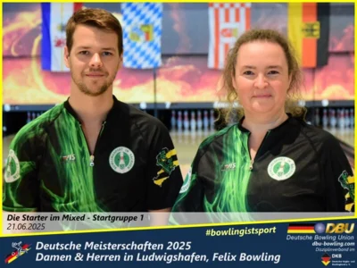 Foto des Albums: Fotoalbum 1 von den Deutschen Meisterschaften 2025 der Damen & Herren in Ludwigshafen, Felix Bowling