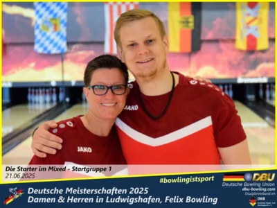 Foto des Albums: Fotoalbum 1 von den Deutschen Meisterschaften 2025 der Damen & Herren in Ludwigshafen, Felix Bowling