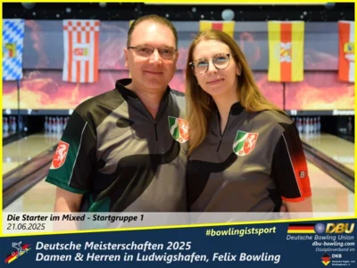 Foto des Albums: Fotoalbum 1 von den Deutschen Meisterschaften 2025 der Damen & Herren in Ludwigshafen, Felix Bowling