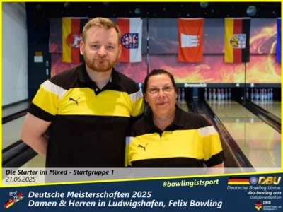Foto des Albums: Fotoalbum 1 von den Deutschen Meisterschaften 2025 der Damen & Herren in Ludwigshafen, Felix Bowling