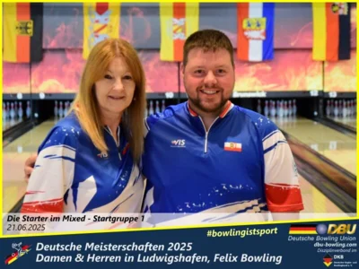 Foto des Albums: Fotoalbum 1 von den Deutschen Meisterschaften 2025 der Damen & Herren in Ludwigshafen, Felix Bowling