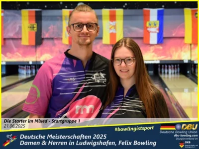 Foto des Albums: Fotoalbum 1 von den Deutschen Meisterschaften 2025 der Damen & Herren in Ludwigshafen, Felix Bowling