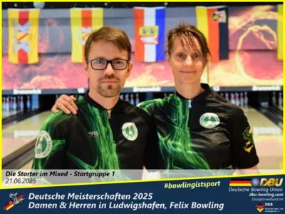 Foto des Albums: Fotoalbum 1 von den Deutschen Meisterschaften 2025 der Damen & Herren in Ludwigshafen, Felix Bowling