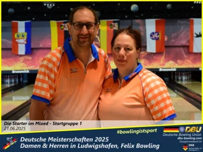 Foto des Albums: Fotoalbum 1 von den Deutschen Meisterschaften 2025 der Damen & Herren in Ludwigshafen, Felix Bowling