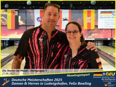 Foto des Albums: Fotoalbum 1 von den Deutschen Meisterschaften 2025 der Damen & Herren in Ludwigshafen, Felix Bowling