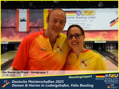 Foto des Albums: Fotoalbum 1 von den Deutschen Meisterschaften 2025 der Damen & Herren in Ludwigshafen, Felix Bowling