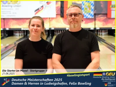 Foto des Albums: Fotoalbum 1 von den Deutschen Meisterschaften 2025 der Damen & Herren in Ludwigshafen, Felix Bowling