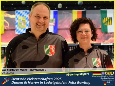 Foto des Albums: Fotoalbum 1 von den Deutschen Meisterschaften 2025 der Damen & Herren in Ludwigshafen, Felix Bowling