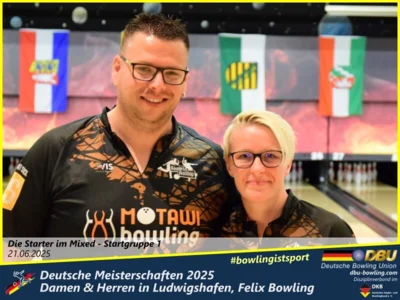 Foto des Albums: Fotoalbum 1 von den Deutschen Meisterschaften 2025 der Damen & Herren in Ludwigshafen, Felix Bowling