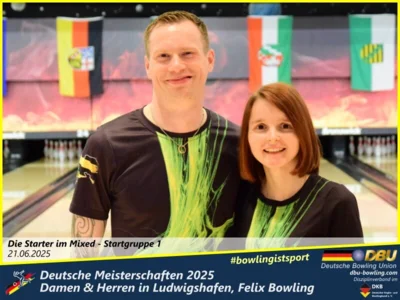 Foto des Albums: Fotoalbum 1 von den Deutschen Meisterschaften 2025 der Damen & Herren in Ludwigshafen, Felix Bowling