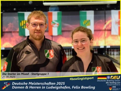 Foto des Albums: Fotoalbum 1 von den Deutschen Meisterschaften 2025 der Damen & Herren in Ludwigshafen, Felix Bowling