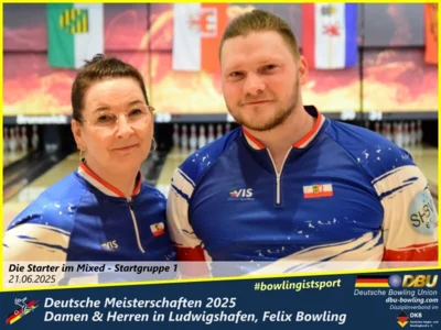 Foto des Albums: Fotoalbum 1 von den Deutschen Meisterschaften 2025 der Damen & Herren in Ludwigshafen, Felix Bowling