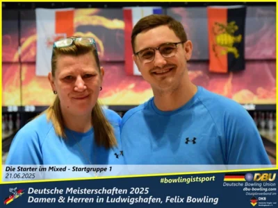 Foto des Albums: Fotoalbum 1 von den Deutschen Meisterschaften 2025 der Damen & Herren in Ludwigshafen, Felix Bowling
