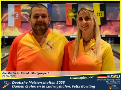 Foto des Albums: Fotoalbum 1 von den Deutschen Meisterschaften 2025 der Damen & Herren in Ludwigshafen, Felix Bowling